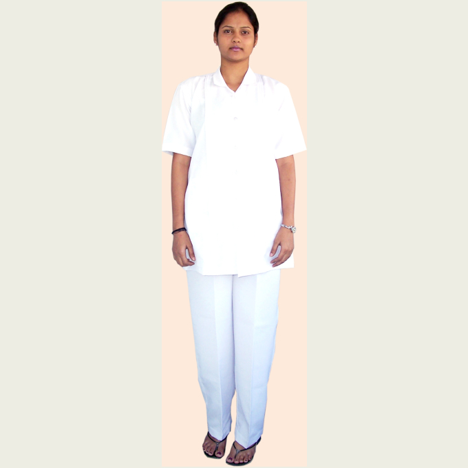 Frill Pattern - Nurses Dress-0